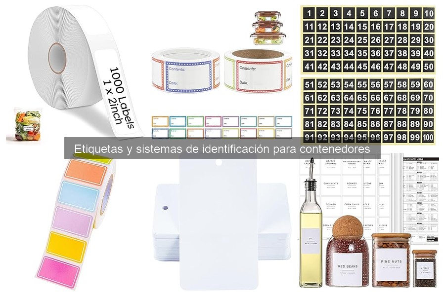 Etiquetas para Contenedores de Alimentos: Mejores Opciones