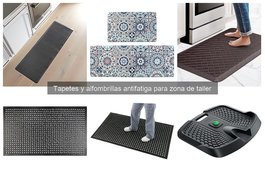 Experiencias de usuarios con alfombrillas antifatiga en talleres