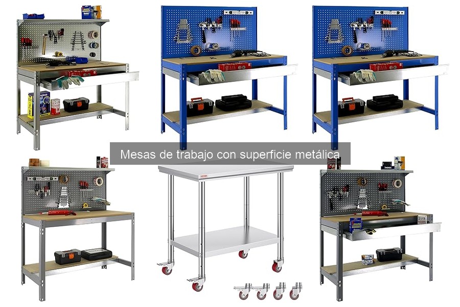 Factores a considerar al comprar mesas de trabajo metálicas