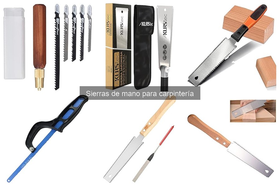 Guía básica sobre sierras de mano para carpintería
