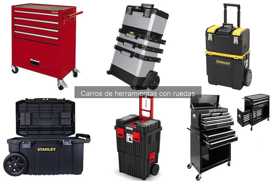 Guía de compra: Carros de herramientas con ruedas