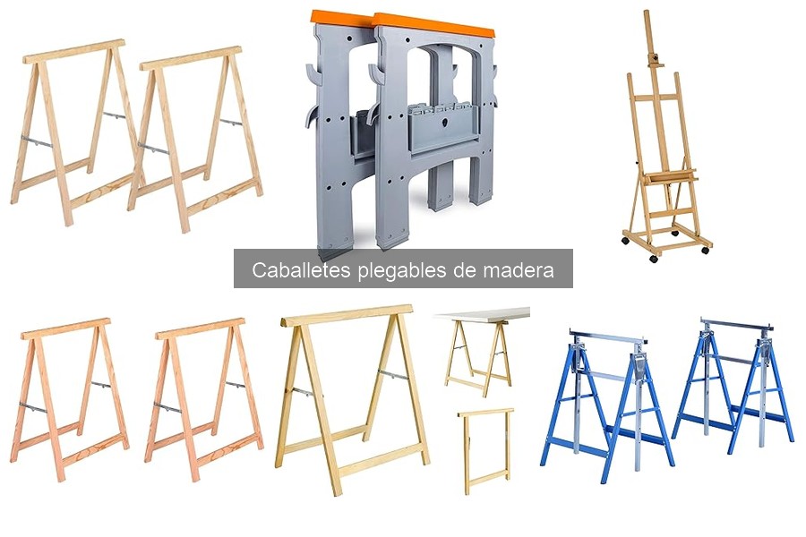 Guía de compra de caballetes plegables de madera