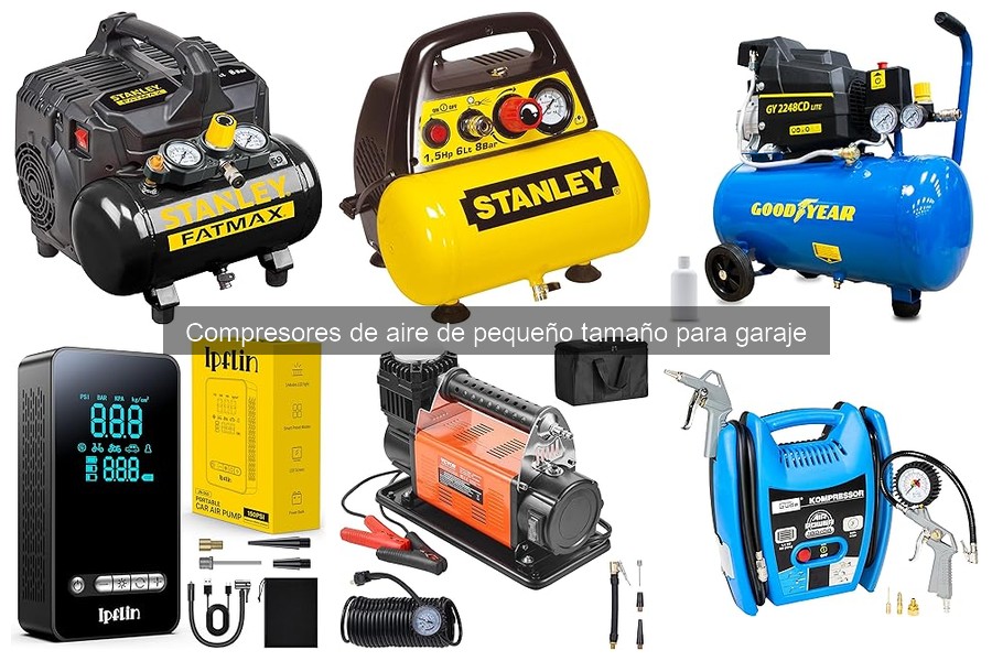 Guía de compra de compresores de aire pequeños para garaje