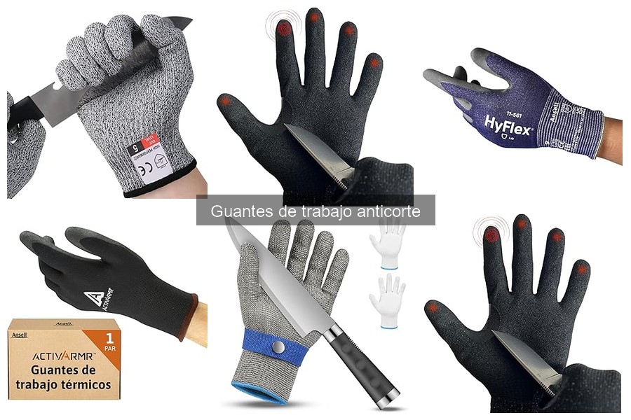Guía de compra de guantes de trabajo anticorte