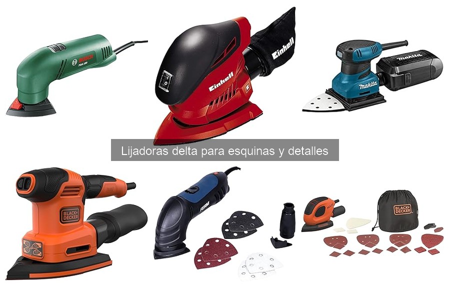 Guía de compra de lijadoras delta: Elige la mejor para ti