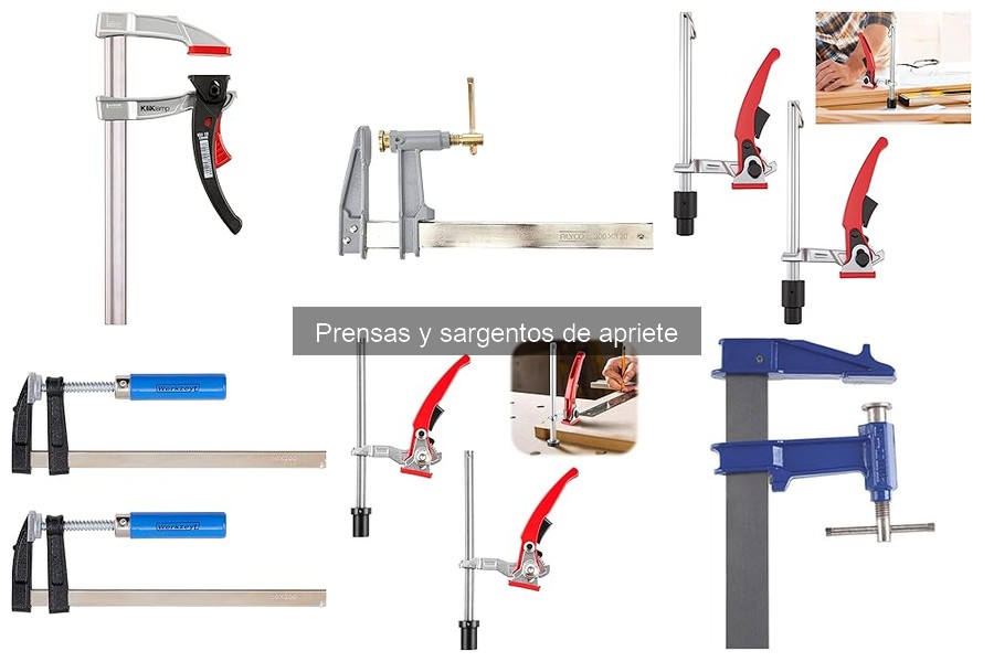 ** Guía de compra de prensas y sargentos de apriete