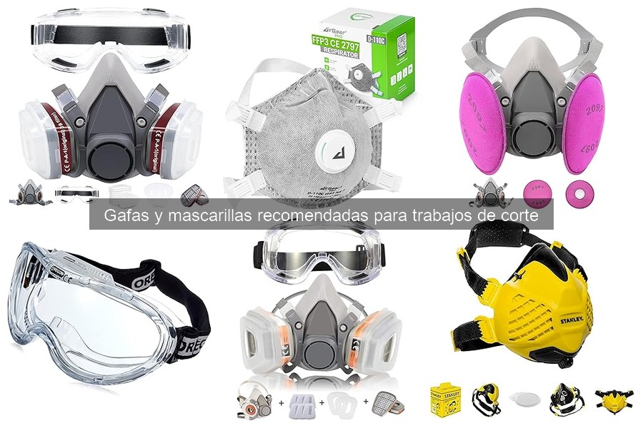 Guía de compra: Gafas y mascarillas para trabajos de corte
