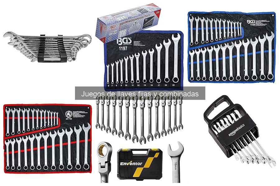 Guía de compra: juegos de llaves fijas y combinadas