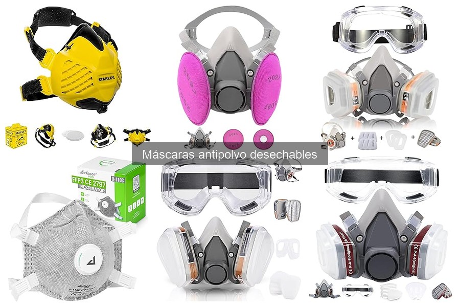 Guía de compra: Máscaras antipolvo desechables efectivas