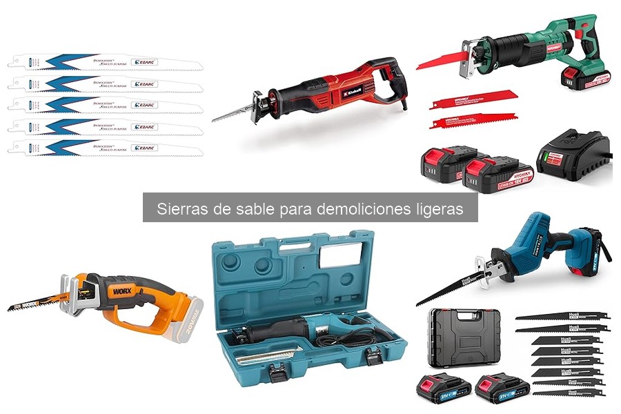 Guía de compra: Sierras de sable para demoliciones ligeras