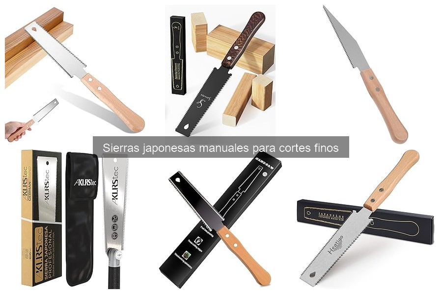 Guía de compra: Sierras japonesas manuales para cortes finos
