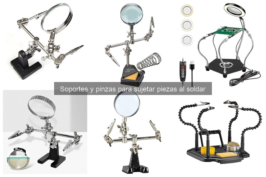 Guía de Soportes y Pinzas para Soldar: Tipos y Usos