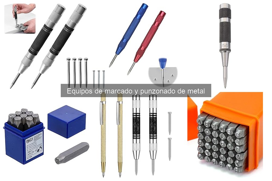 Guía para elegir el mejor equipo de marcado y punzonado de metal