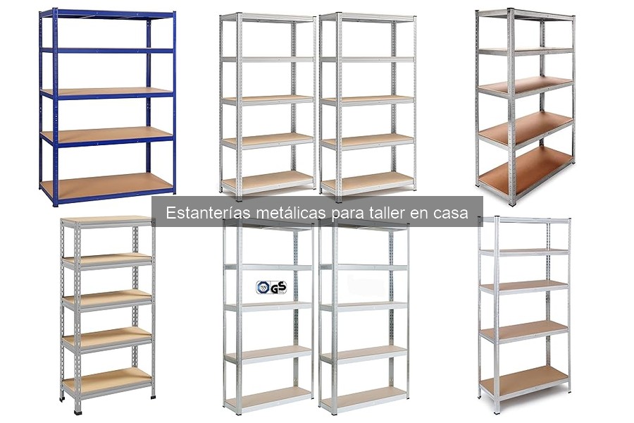 Guía para elegir estanterías metálicas para tu taller en casa