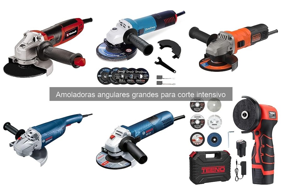 Guía para elegir la mejor amoladora angular grande