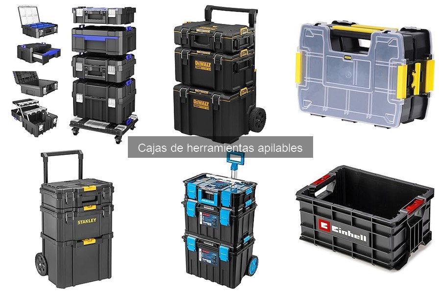 Guía para Elegir la Mejor Caja de Herramientas Apilable