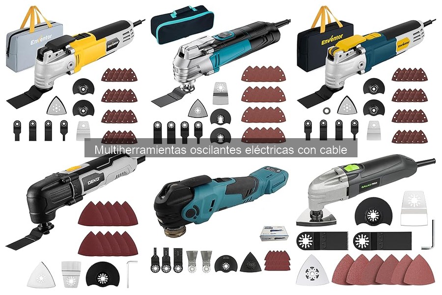 ** Guía para elegir la mejor multiherramienta oscilante eléctrica