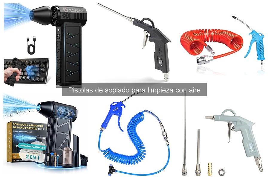 Guía para Elegir la Mejor Pistola de Soplado para Limpieza
