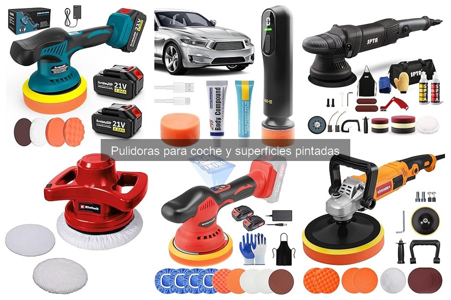 Guía para elegir la mejor pulidora para tu coche
