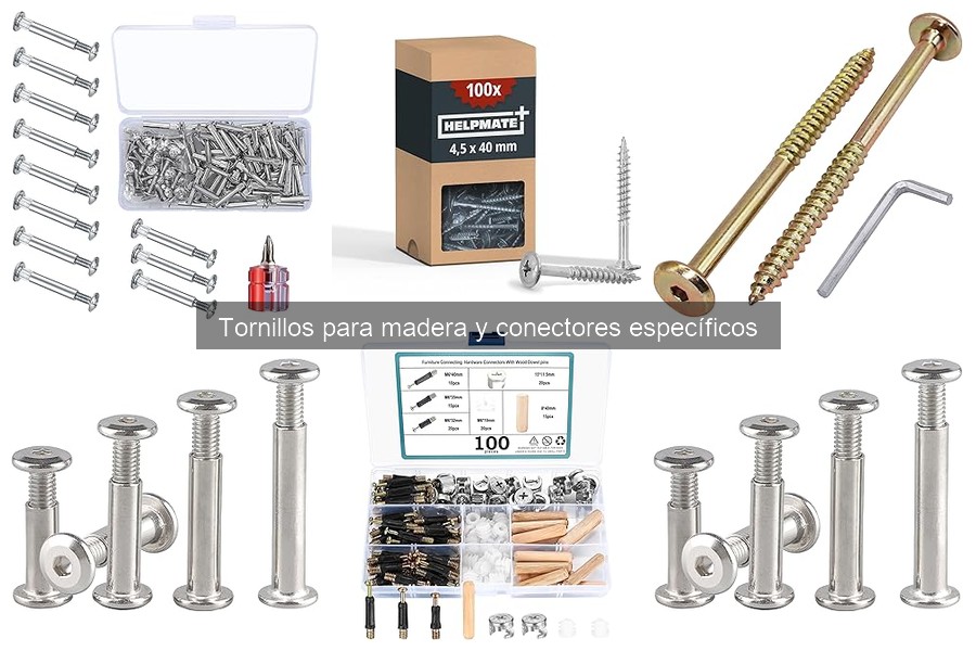 Guía para elegir los mejores tornillos para carpintería