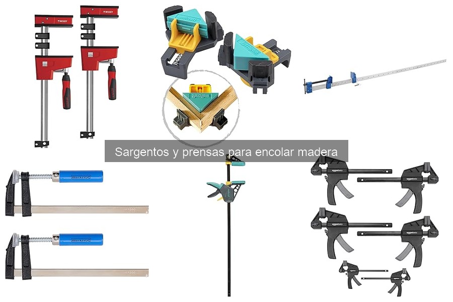 Guía para elegir sargentos y prensas de encolado