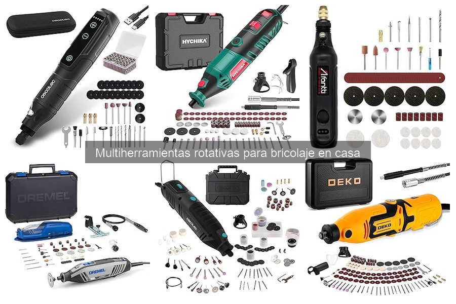 Guía para elegir una multiherramienta rotativa para bricolaje