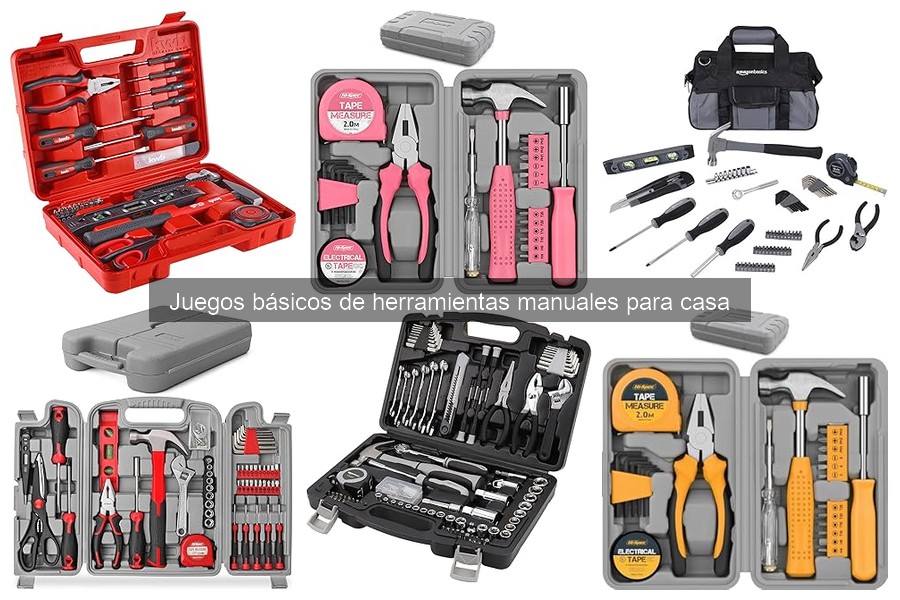 Herramientas Manuales Esenciales que No Pueden Faltar en Casa