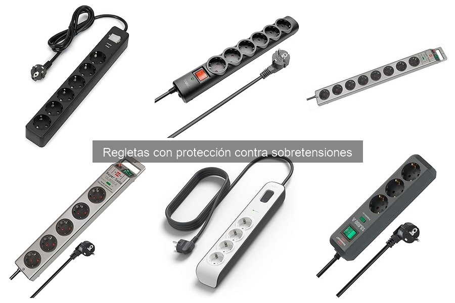 Instalación de Regletas con Protección contra Sobretensiones