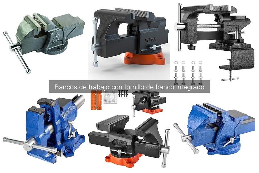 Instrucciones de Uso para Bancos de Trabajo con Tornillo de Banco