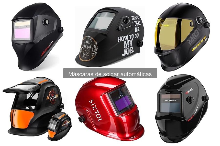 Instrucciones para Usar Máscaras de Soldar Automáticas