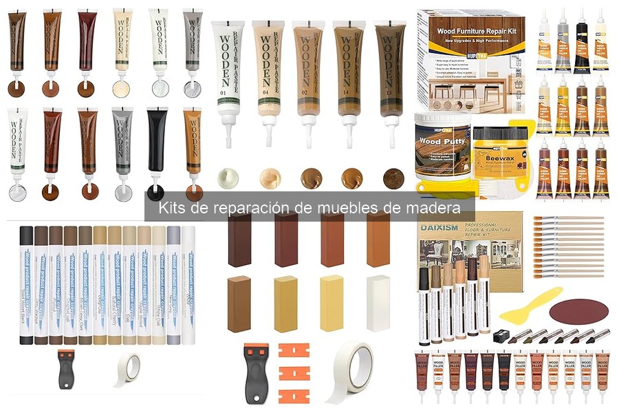 Kits de reparación de muebles de madera: qué incluyen y su uso