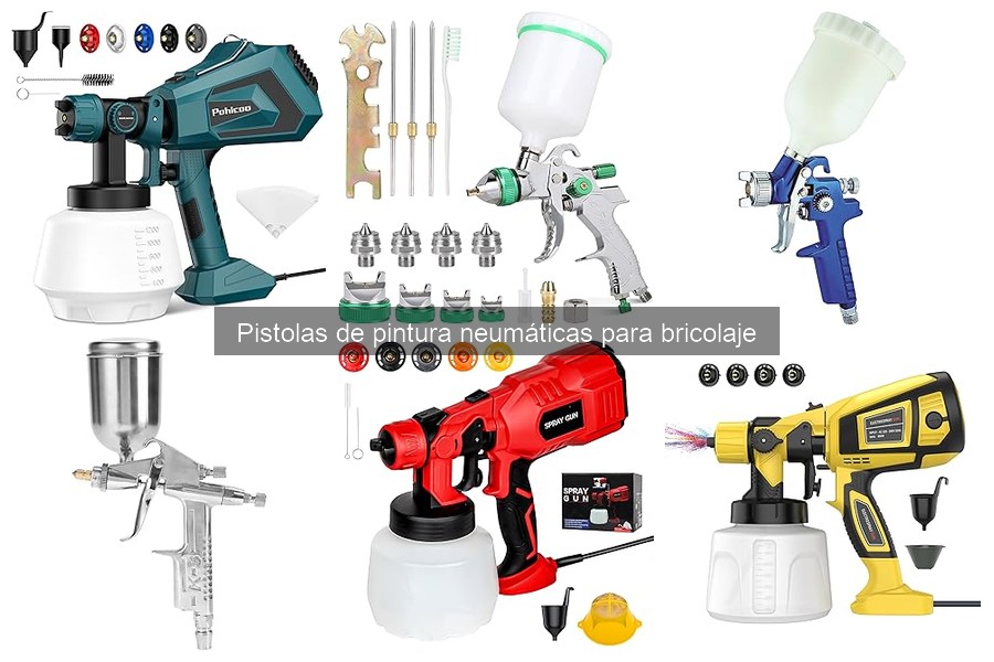 La mejor pintura para pistolas de pintura neumáticas