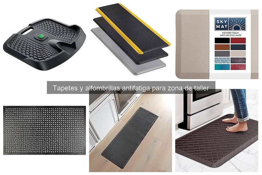 ¿Las alfombrillas antifatiga previenen lesiones laborales?