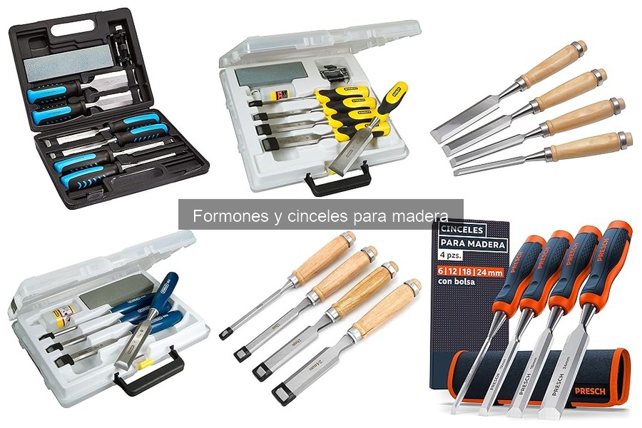 Los mejores accesorios para formones y cinceles de madera