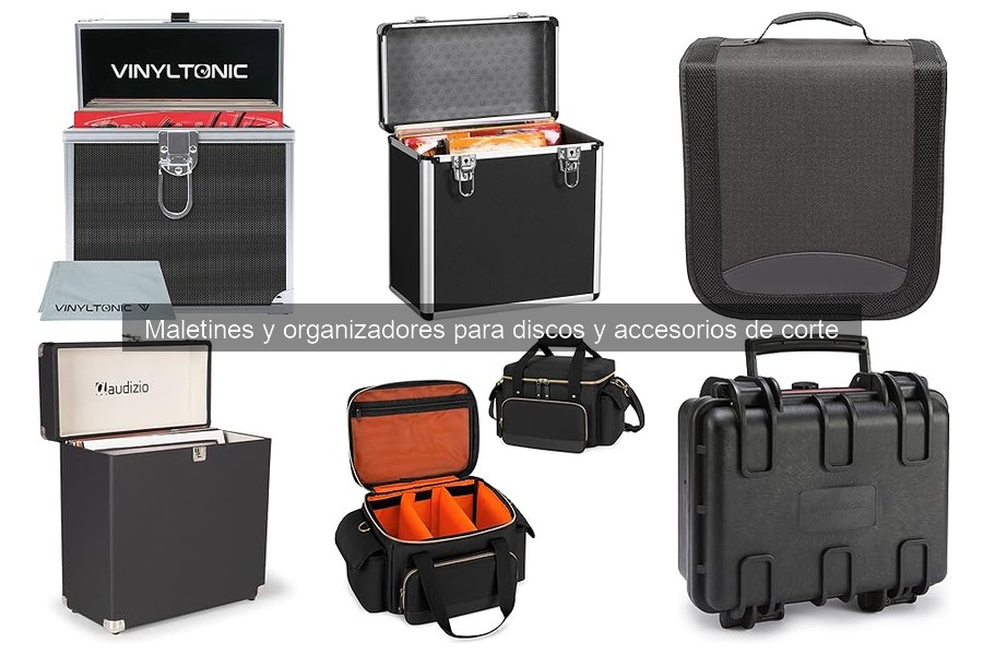 Maletines y Organizadores para Discos y Accesorios de Corte