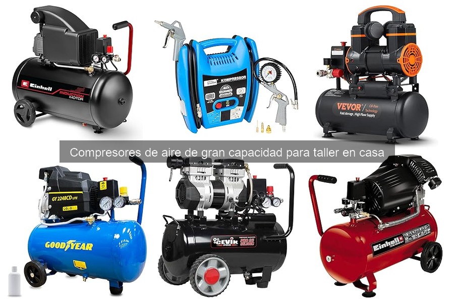 Mantenimiento básico de compresores de aire de gran capacidad