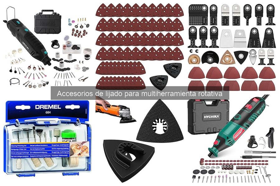 Mantenimiento de Accesorios de Lijado para Multiherramienta