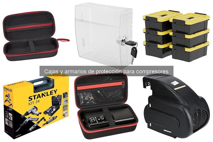 Mantenimiento de cajas y armarios para compresores