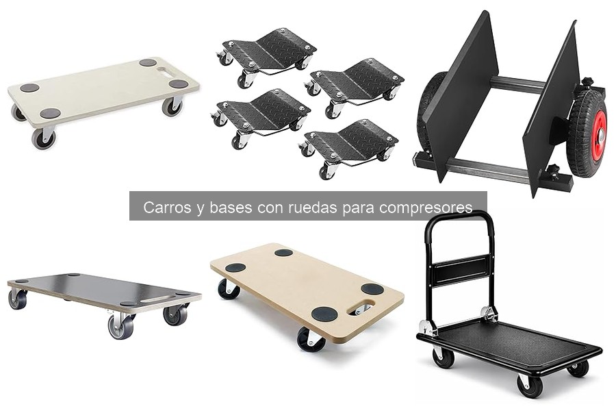 Mantenimiento de Carros con Ruedas para Compresores
