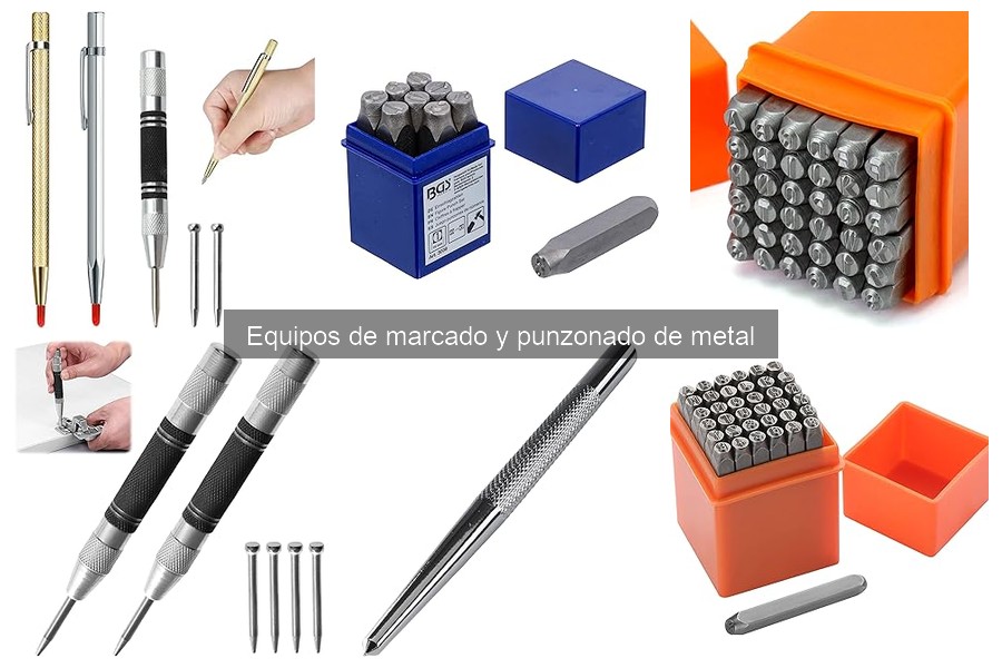 Mantenimiento de equipos de marcado y punzonado de metal