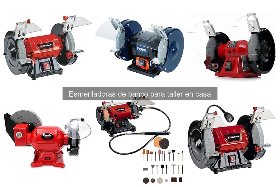 Mantenimiento de Esmeriladoras de Banco en Talleres Caseros