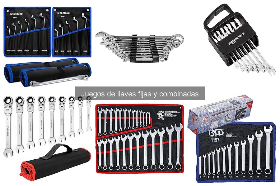 Mantenimiento de Juegos de Llaves Fijas y Combinadas