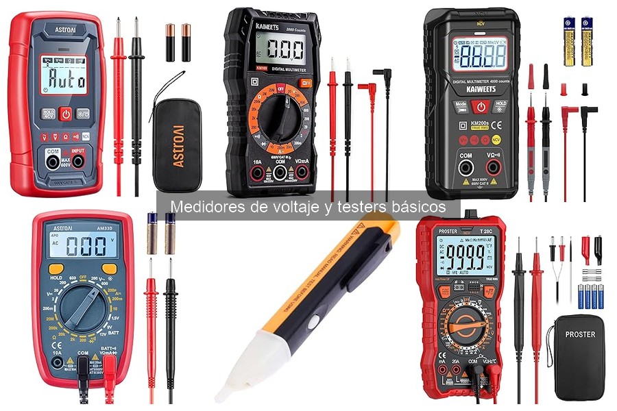 Mantenimiento de Medidores de Voltaje: Guía Práctica