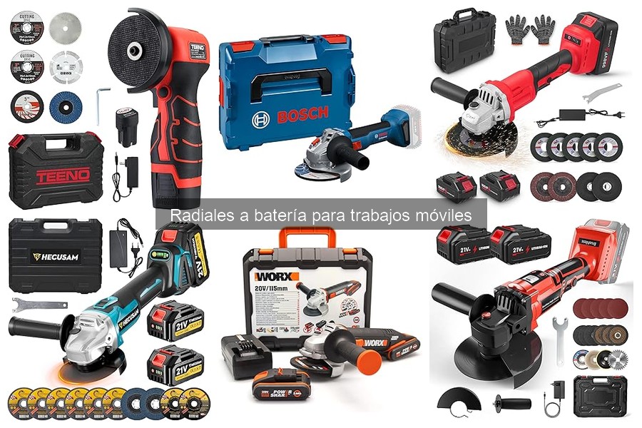 Mantenimiento de radiales a batería: consejos y trucos