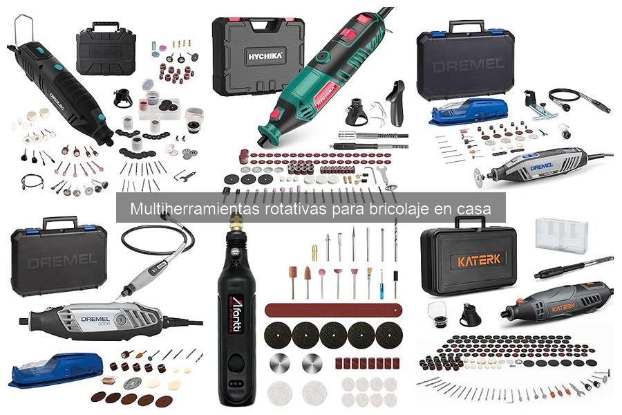 Mantenimiento esencial de multiherramientas rotativas