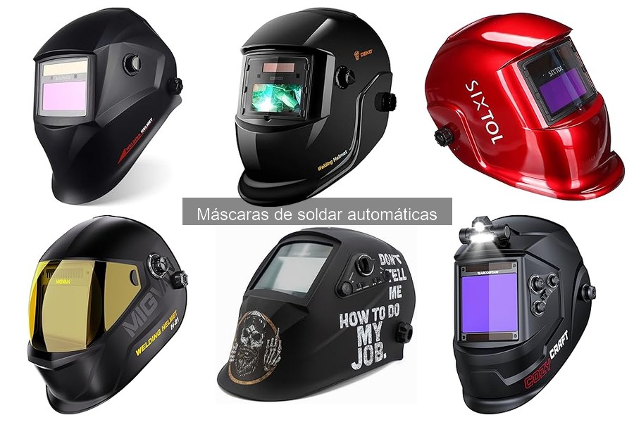 Mantenimiento y cuidado de máscaras de soldar automáticas