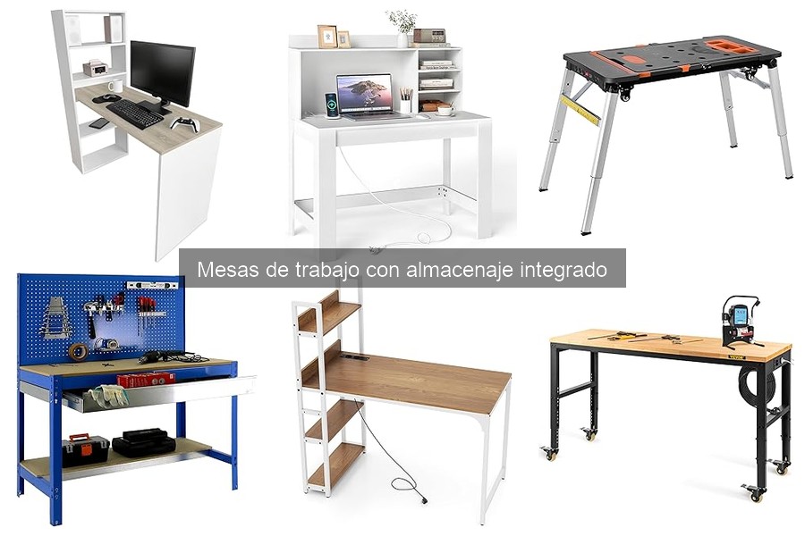 Mantenimiento y Cuidado de Mesas de Trabajo con Almacenaje