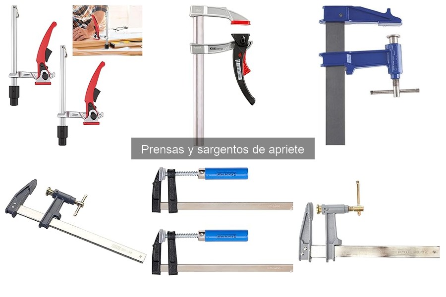Mantenimiento y cuidado de prensas y sargentos de apriete
