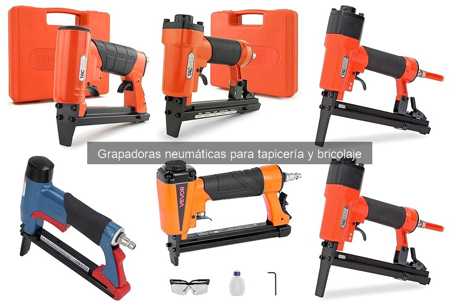 Mantenimiento y cuidados de una grapadora neumática