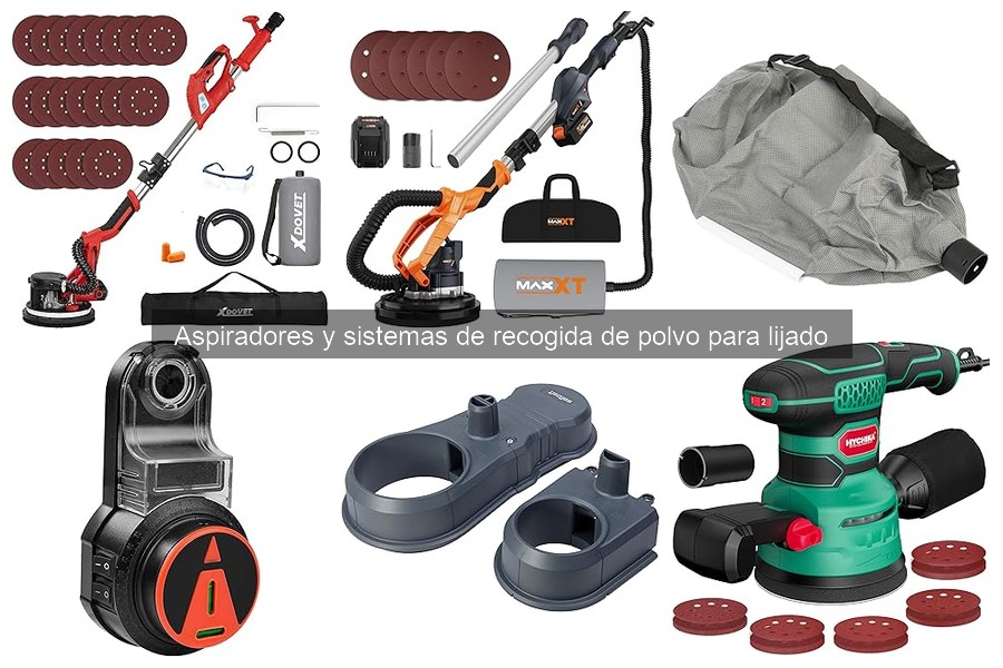 Mantenimiento y limpieza de aspiradores de polvo para lijado